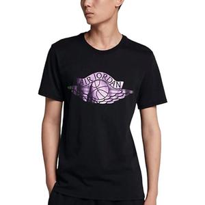 Футболка мужская черная Jordan, черный