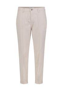 Брюки-чиносы, длина 7/8, с содержанием хлопка, женские MAC, цвет Ivory