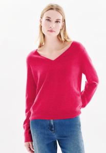 Джемпер Caroll FRENCH BRAND FASHION ELEGANT MODERN, Rose Framboise/Light Pink