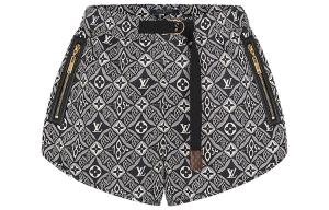 Шорты женские Louis Vuitton, серый / белый