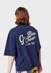 Футболка Bobo Choses Print T-shirt, Midnight Blue/Mottled Blue