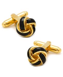 Запонки с узлом Cufflinks Inc, Black