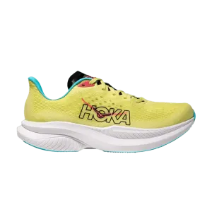 Кроссовки HOKA Mach 6, Yuzu Cielo Blue