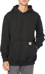 Мужская толстовка с капюшоном Carhartt средней плотности, черный