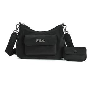 FILA Тканевая сумка через плечо женская угольно-черная, Jet Black