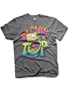 Футболка серого цвета SpongeBob