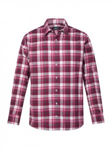 рубашка бордового цвета Men Plus