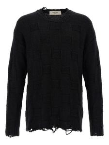 Свитер с круглым вырезом Golden Goose, черный