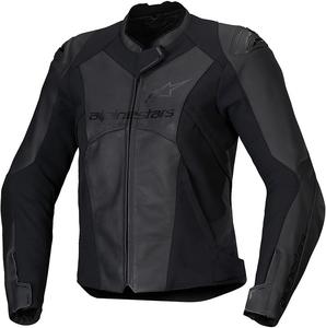 Женская кожаная куртка Alpinestars Stella Faster V3, Black/Black