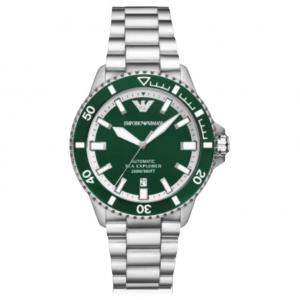 EMPORIO ARMANI Часы Sea Explorer 42.5mm, Green Dial