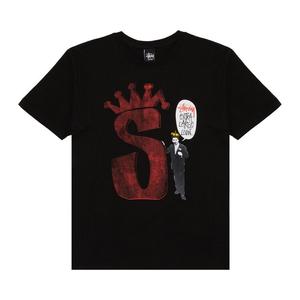 Футболка Stussy S Crown Livin' 'Black', черный
