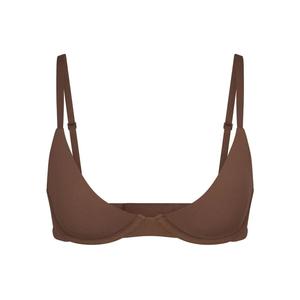 Бюстгальтер с глубоким вырезом SKIMS Fits Everybody, цвет Jasper