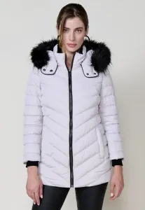 Зимняя куртка с капюшоном Koroshi, Light Grey