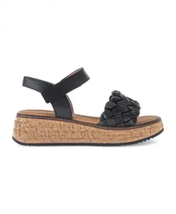 Сандалии на танкетке Gabor, черный