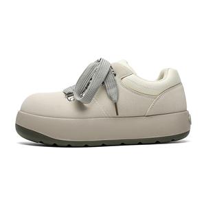 Массивные повседневные кроссовки дышащие и нескользящие низкие кроссовки для скейтбординга мужские OUBT, светло-серый