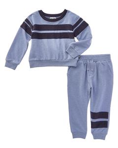 Великолепный комплект из двух предметов: толстовка «Up In The Clouds» и спортивные брюки Splendid, синий