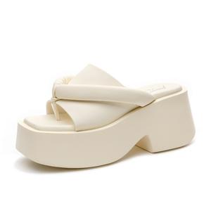 Шлепанцы женские Shoe Cabinet Floral Language, серебряный