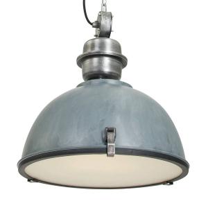 Подвесной светильник Steinhauer Bikkel, сталь - 1-пламенная - серо-голубая