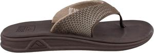 Мужские шлепанцы Reef Rover, поддерживающая и ультра мягкая стелька, прочная подошва, не оставляющая следов, коричневый
