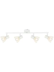 Brilliant Точечный светильник Elhi 16,5x74,5x18 см, 4 лампы, поворотный, белый