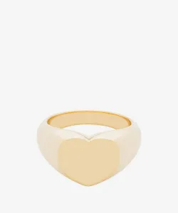 Кольцо в форме сердца