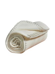 Today Флисовое одеяло белого цвета