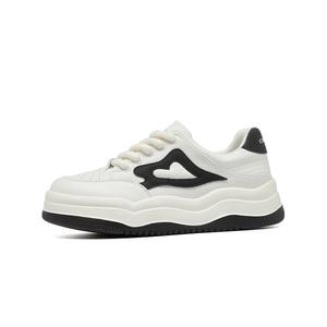 Кеды, скейтборд обувь женская низкая Cardanro, белый/розовый