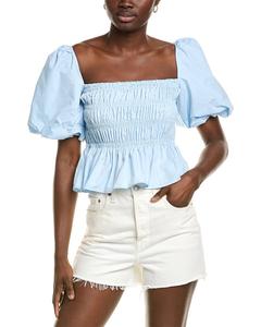 Femme Society Top, синий