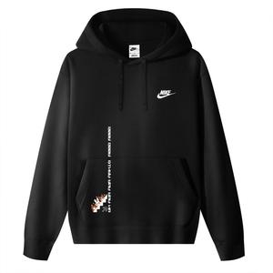 Nike Спортивный свитшот Club Fleece унисекс черный
