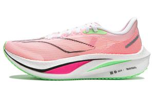 Кроссовки женские Feidian 4 Challenger с низким верхом розового/белого/оранжевого цвета Lining