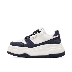 ST&SAT Высокие низкие кеды для скейтборда женские бело-голубые, цвет White Blue