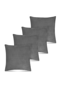 Набор декоративных подушек Aspero, 4 штуки, 60x60 см, черный