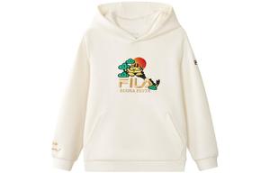 Детская толстовка Fila Kids, цвет Cloud White