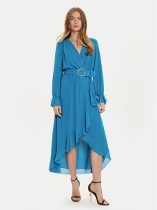 Коктейльное платье стандартного кроя Rinascimento, голубой