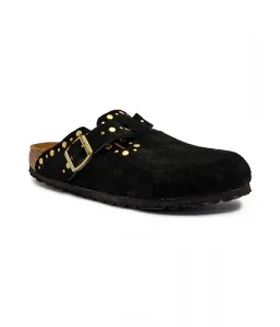 Сандалии-Мюли Boston Rivet LEVE narrow fit Birkenstock, черный