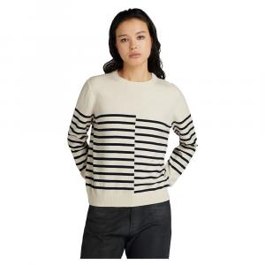 Свитер G-Star Broken crew neck, бежевый