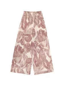 Брюки на эластичном поясе Alysi, бежевый