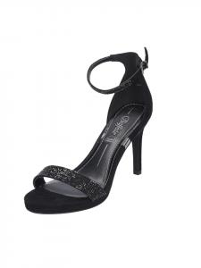 Buffalo Черные сандалии