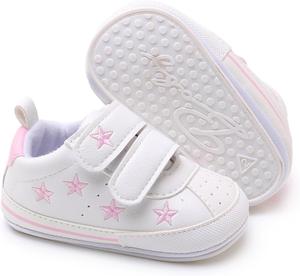 SOFMUO Высокие кеды для малышей, мальчиков и девочек, из искусственной кожи с мягкой подошвой из резины, мокасины для новорожденных, оксфорды, лоферы, противоскользящие туфли для малышей, свадебная и школьная обувь