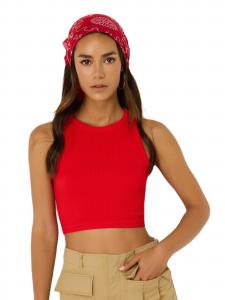 No Matter What Топ красного цвета