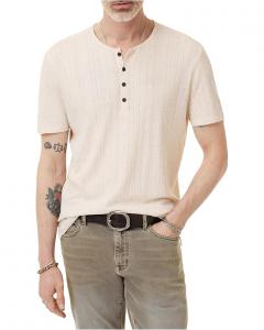 Мужская футболка John Varvatos Ciel Henley K6937F25, Chalk