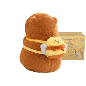 Плюшевая игрушка капибара высотой 23см/33см/45см MAOGEGE