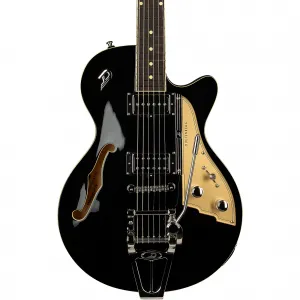 Электрогитара Duesenberg USA Starplayer TV Semi-Hollow, черная