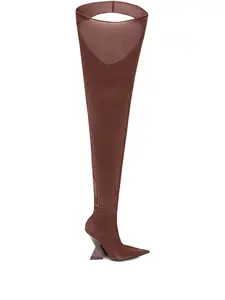 Ботильоны Cheopissima 105 The Attico, коричневый