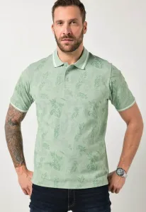 Рубашка-Поло flexnamic с полурукавами и принтом Jp1880, Cloudy Green