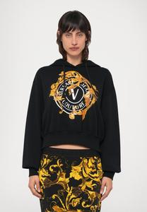 Толстовка Versace Jeans Couture Sweatshirt, Black/Gold-Coloured/Black