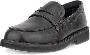 Унисекс детские лоферы London слипоны Ecco, черный