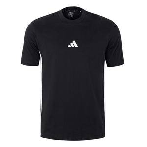 Adidas Футболка Essential SINGLE JERSEY мужская Black/White