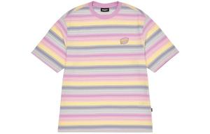 Nerdy Футболка с круглым вырезом облегающая другая с коротким рукавом унисекс pink