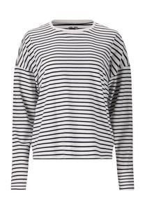 Рубашка-Колокольчик с длинными рукавами и стильным спущенным плечом Cruz, синий